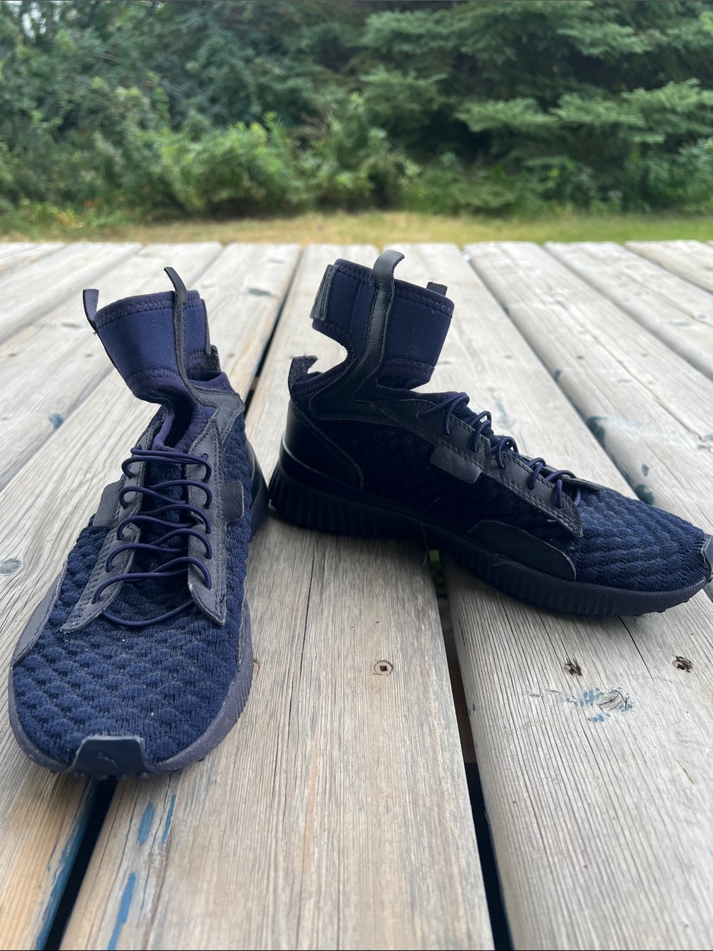 Puma High-Top Athletic Sneakers